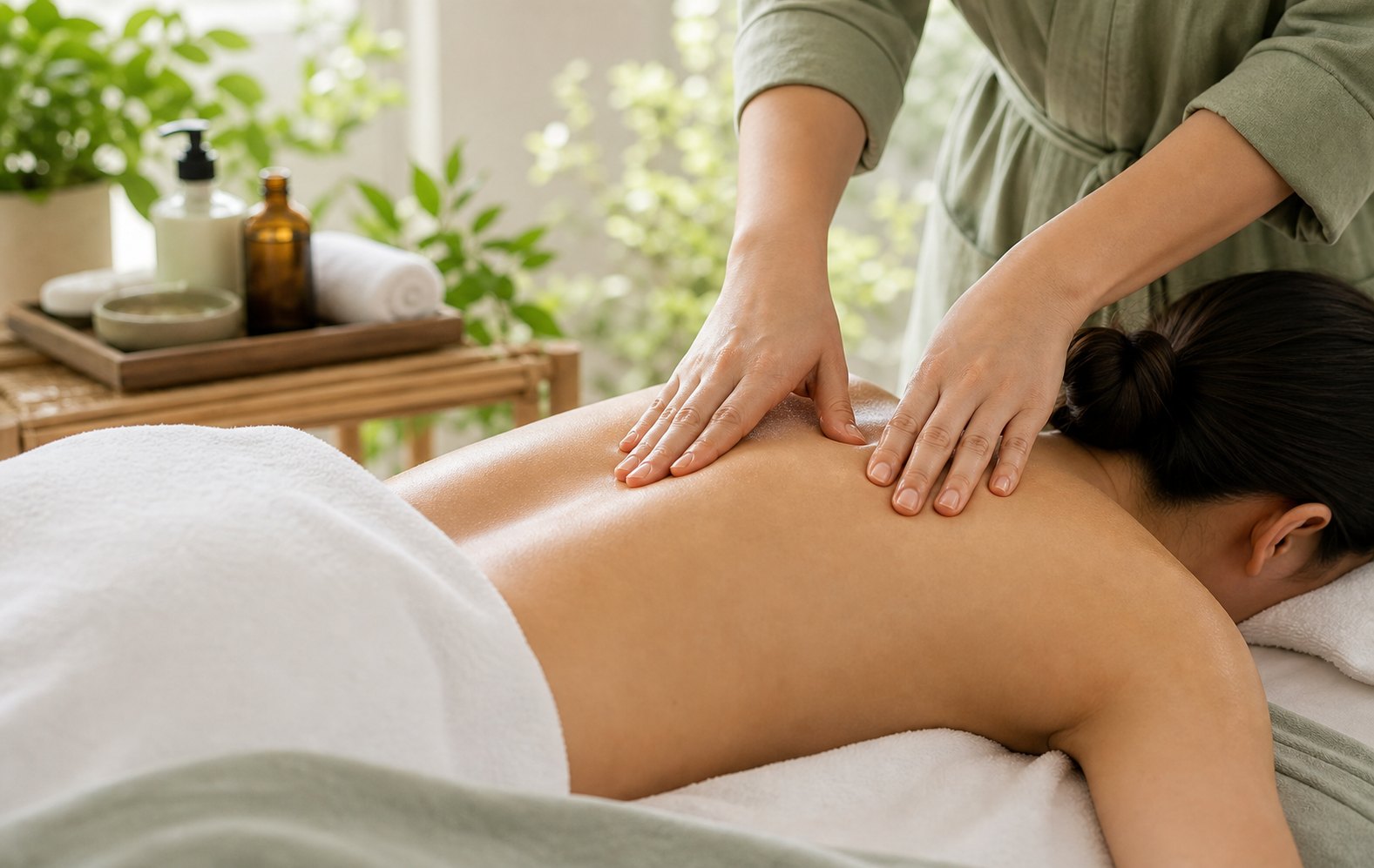 Professional massage therapy service
